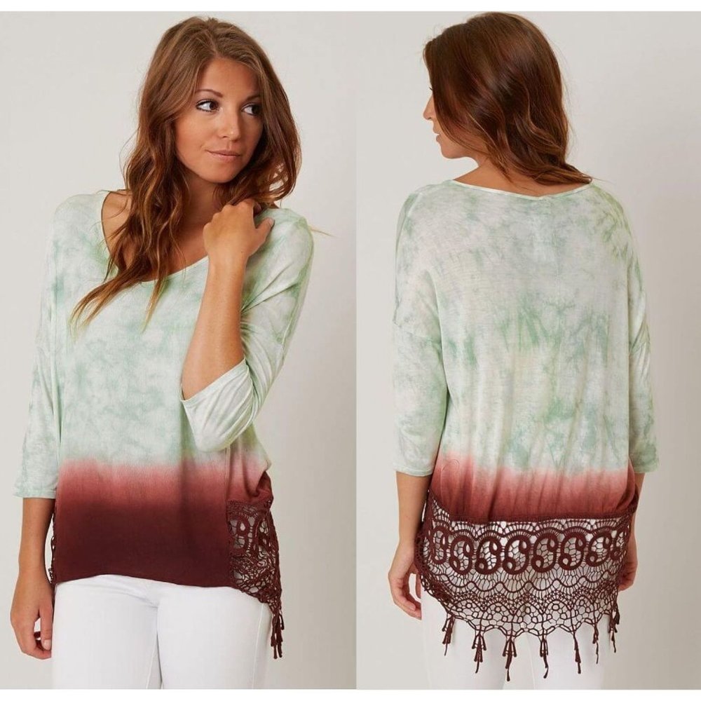 gimmicks by BKE Tie Dye Top XS